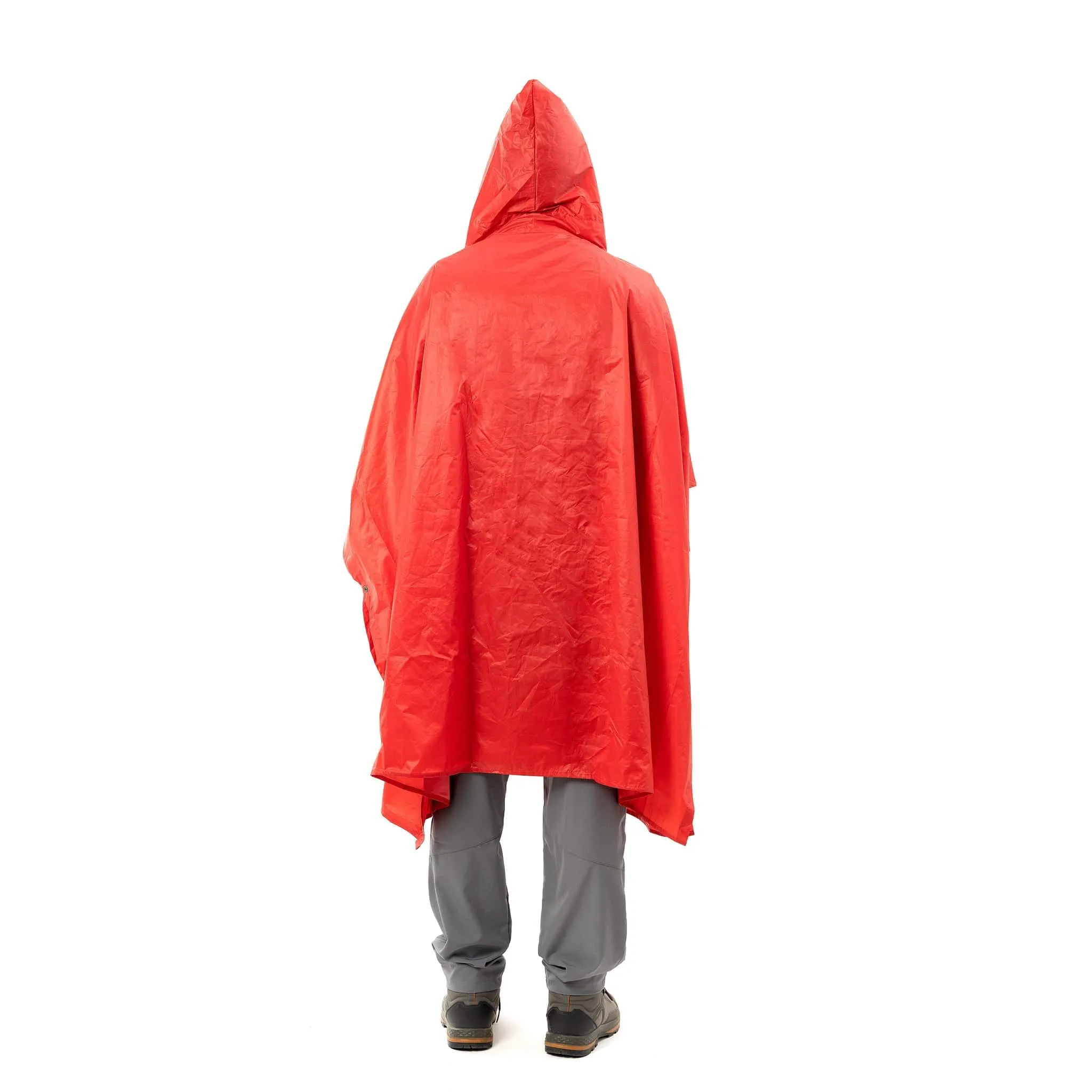 Poncho and Rain Jacket for Daily Use and Hiking