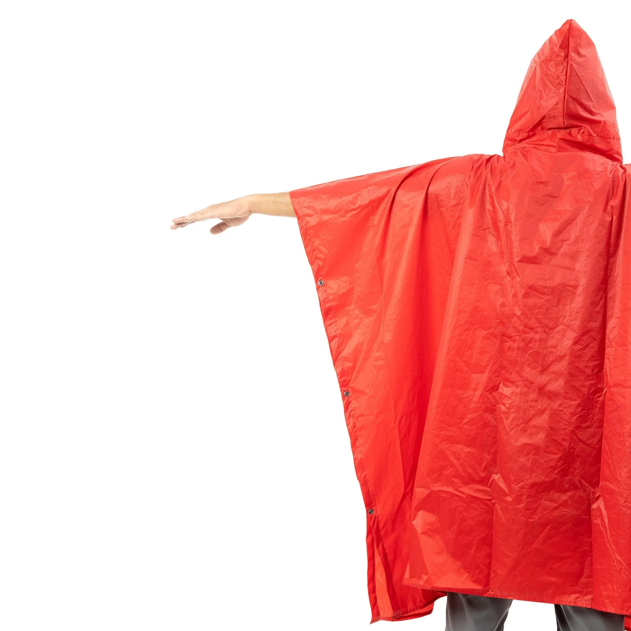 Poncho and Rain Jacket for Daily Use and Hiking