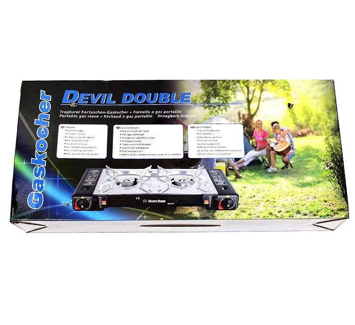 Portable Gas Stove Devil Double
