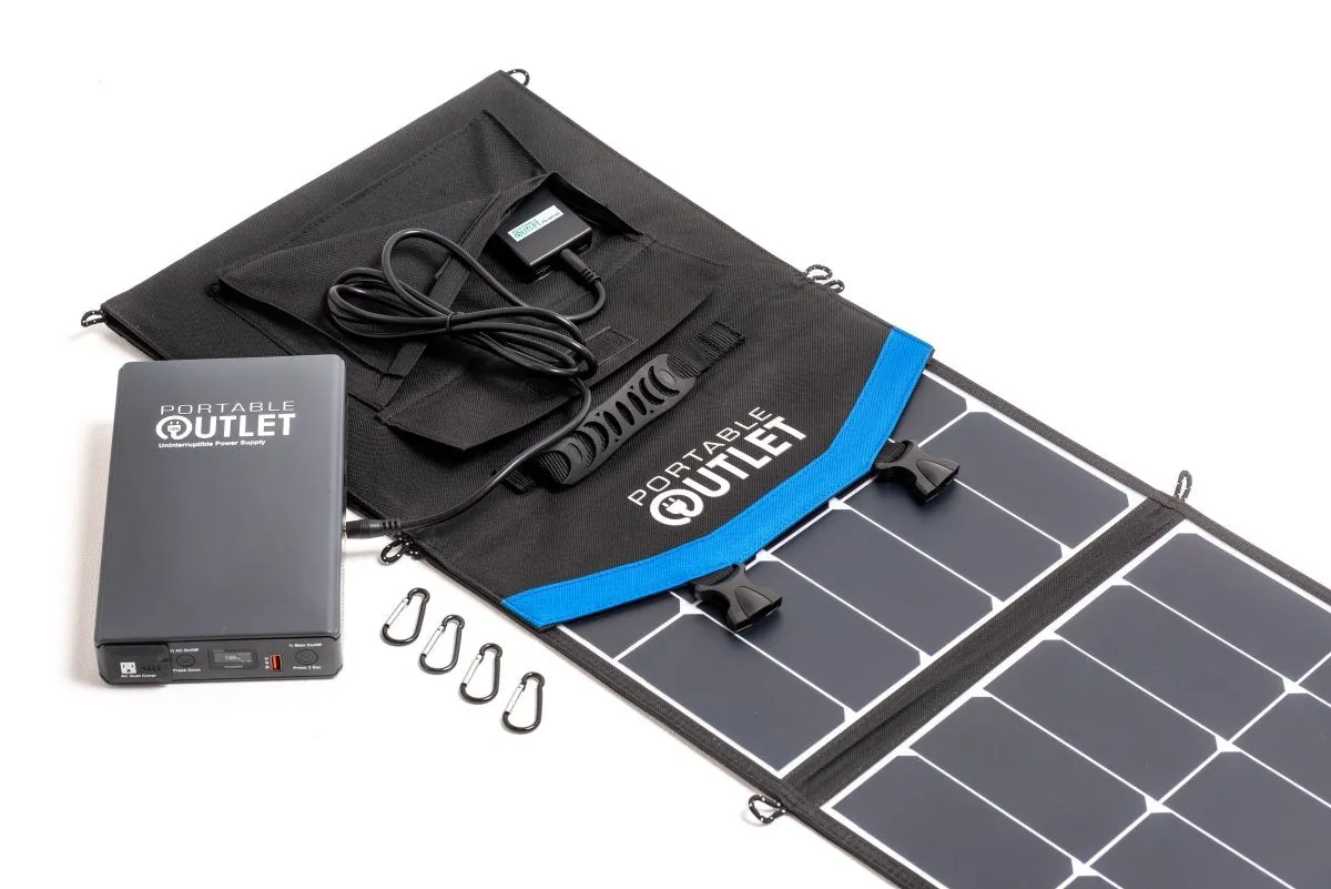 Portable Outlet Solar Panel Charger