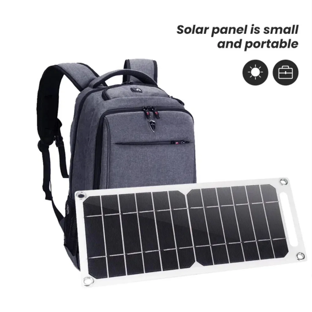 Portable Solar Charger - Power Your Devices Outdoors