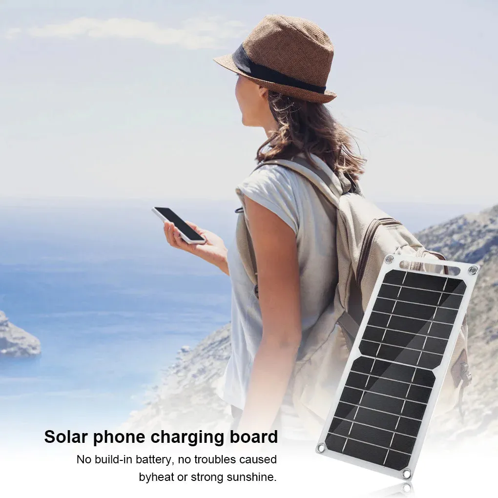 Portable Solar Charger - Power Your Devices Outdoors