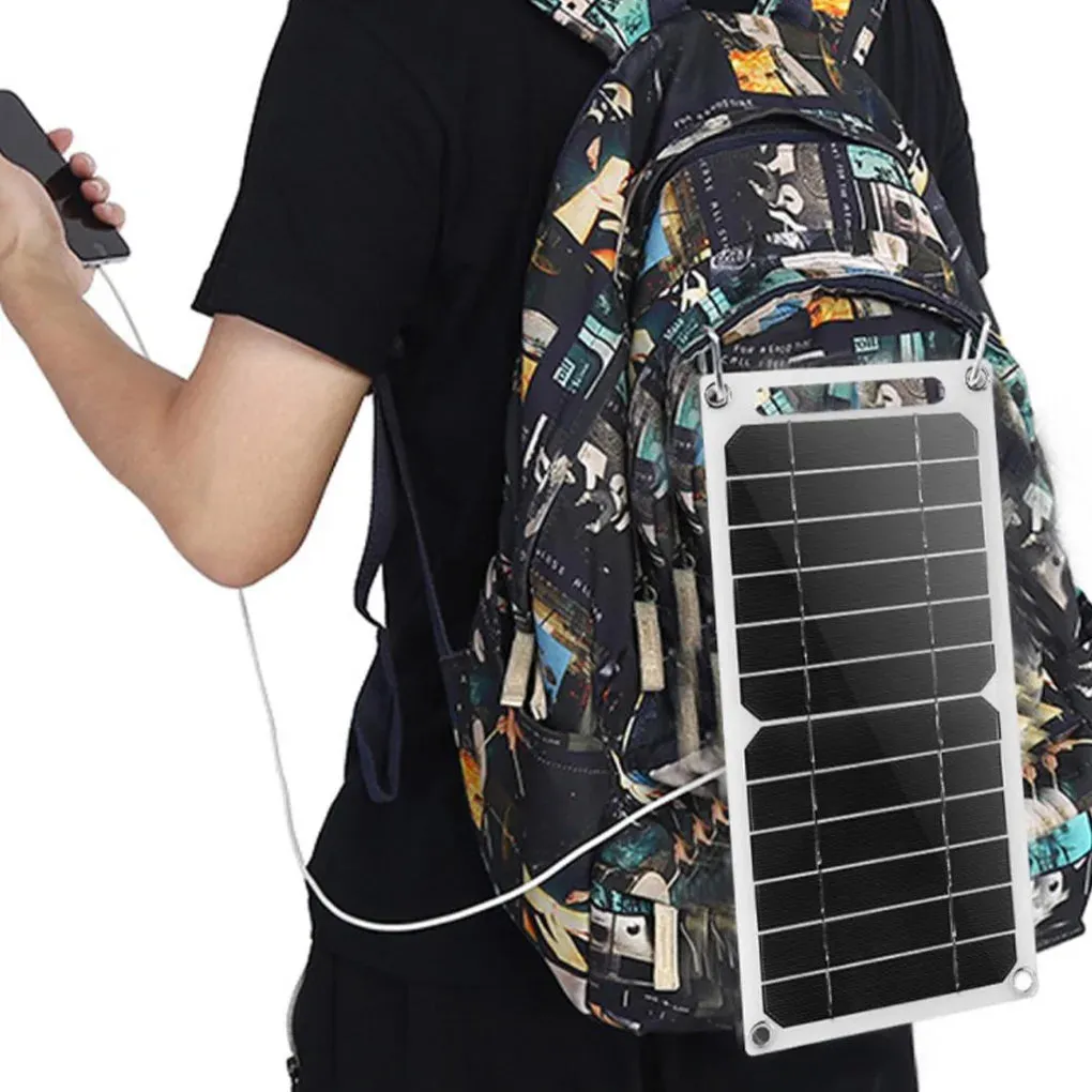 Portable Solar Charger - Power Your Devices Outdoors