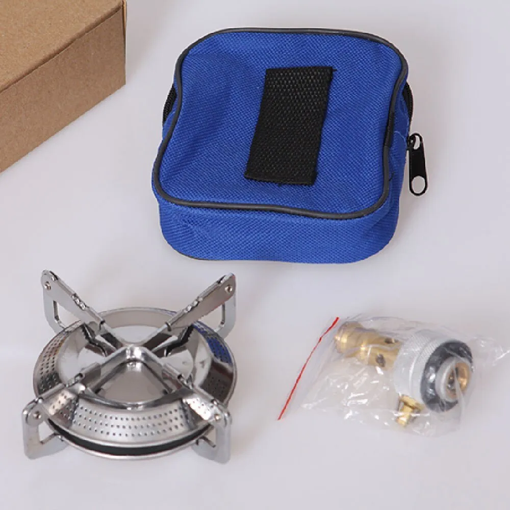 Portable Ultralight Camping Gas Stove - Foldable Stainless Steel for BBQ, Picnic, Hiking, Backpacking