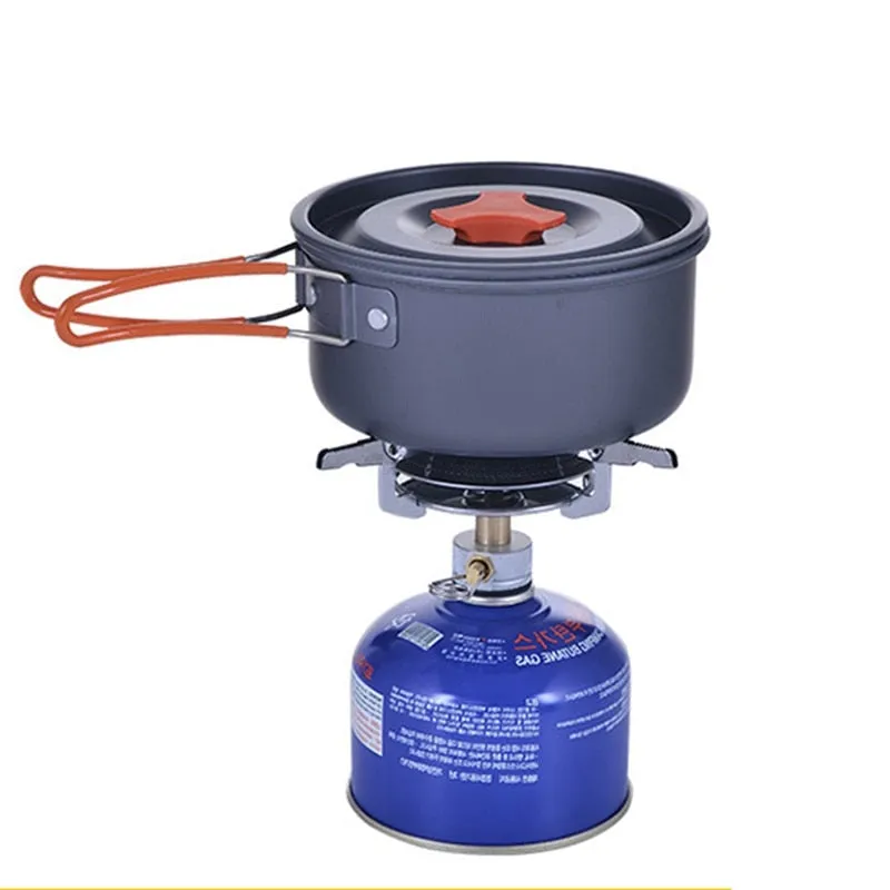 Portable Ultralight Camping Gas Stove - Foldable Stainless Steel for BBQ, Picnic, Hiking, Backpacking