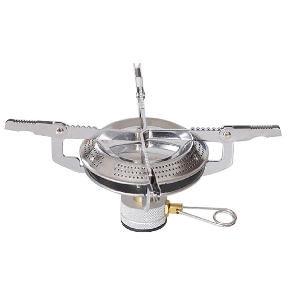 Portable Ultralight Camping Gas Stove - Foldable Stainless Steel for BBQ, Picnic, Hiking, Backpacking