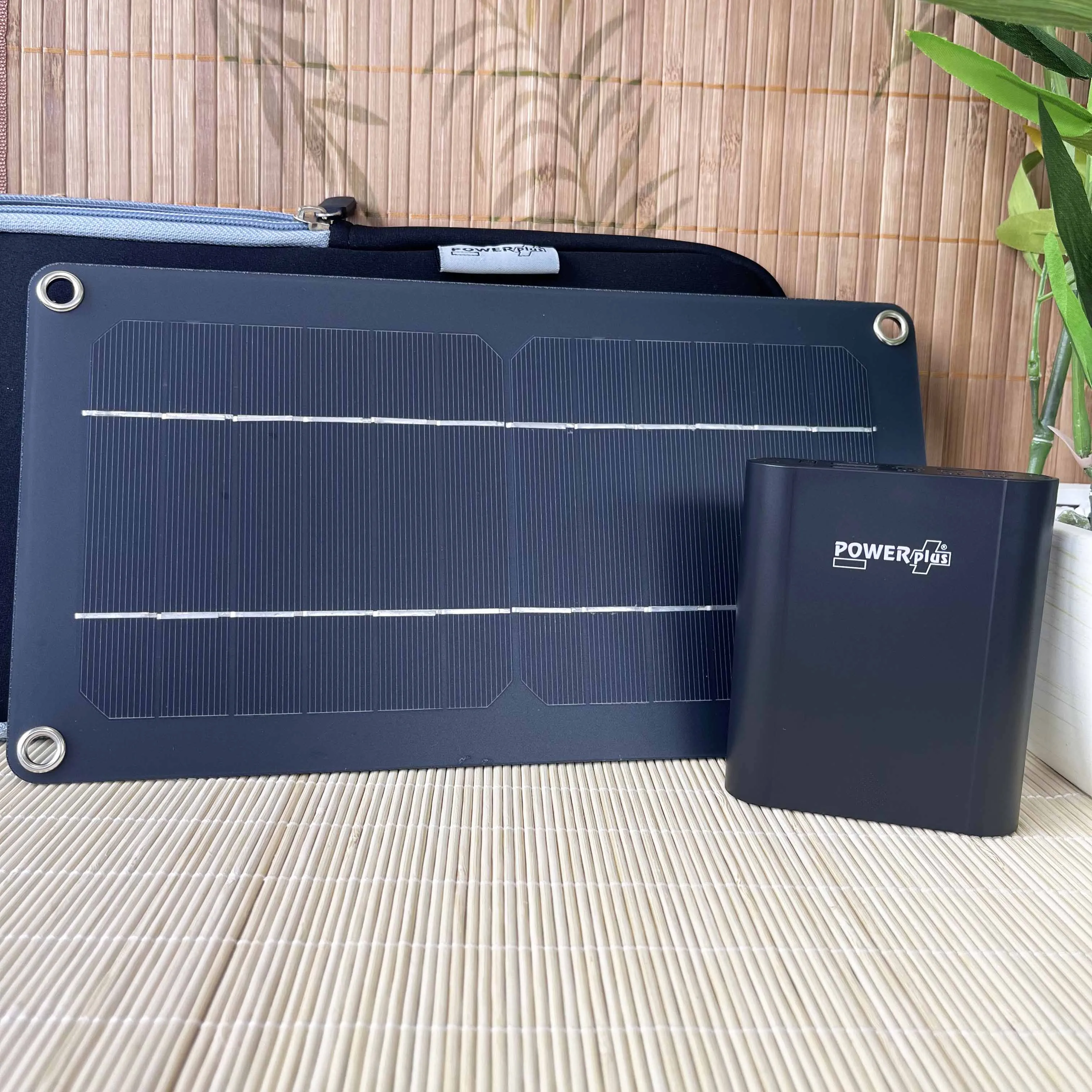 POWERplus Crocodile Solar Powered Power Bank