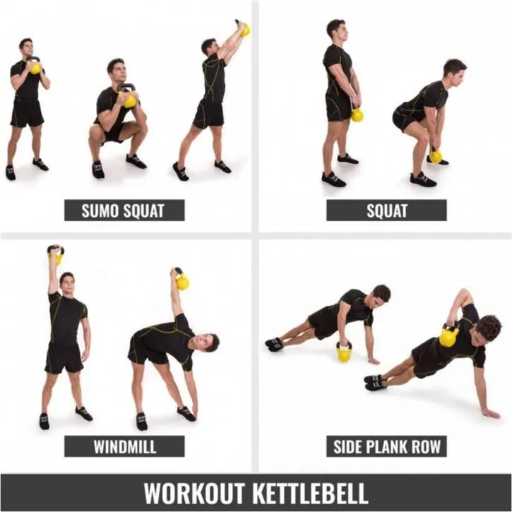 Rubber Coated Kettlebell 10KG