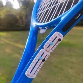 Score Keeper for Tennis Racket and Padel,Easily Mounted Small Score Board to Keep Score of Points.numbers carved by Laser, bonded with strong Adhesive without Falling off,the Best Tennis Gift