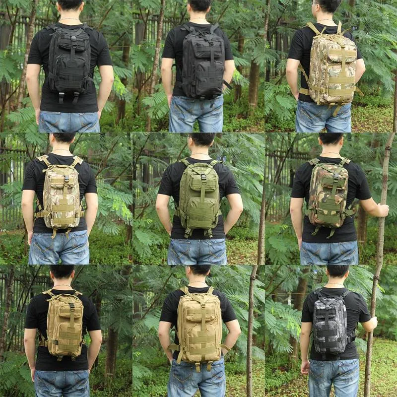 Sidiou Group Nylon Waterproof Tactical Backpack Tactical Bag Outdoor Military Backpack Bag