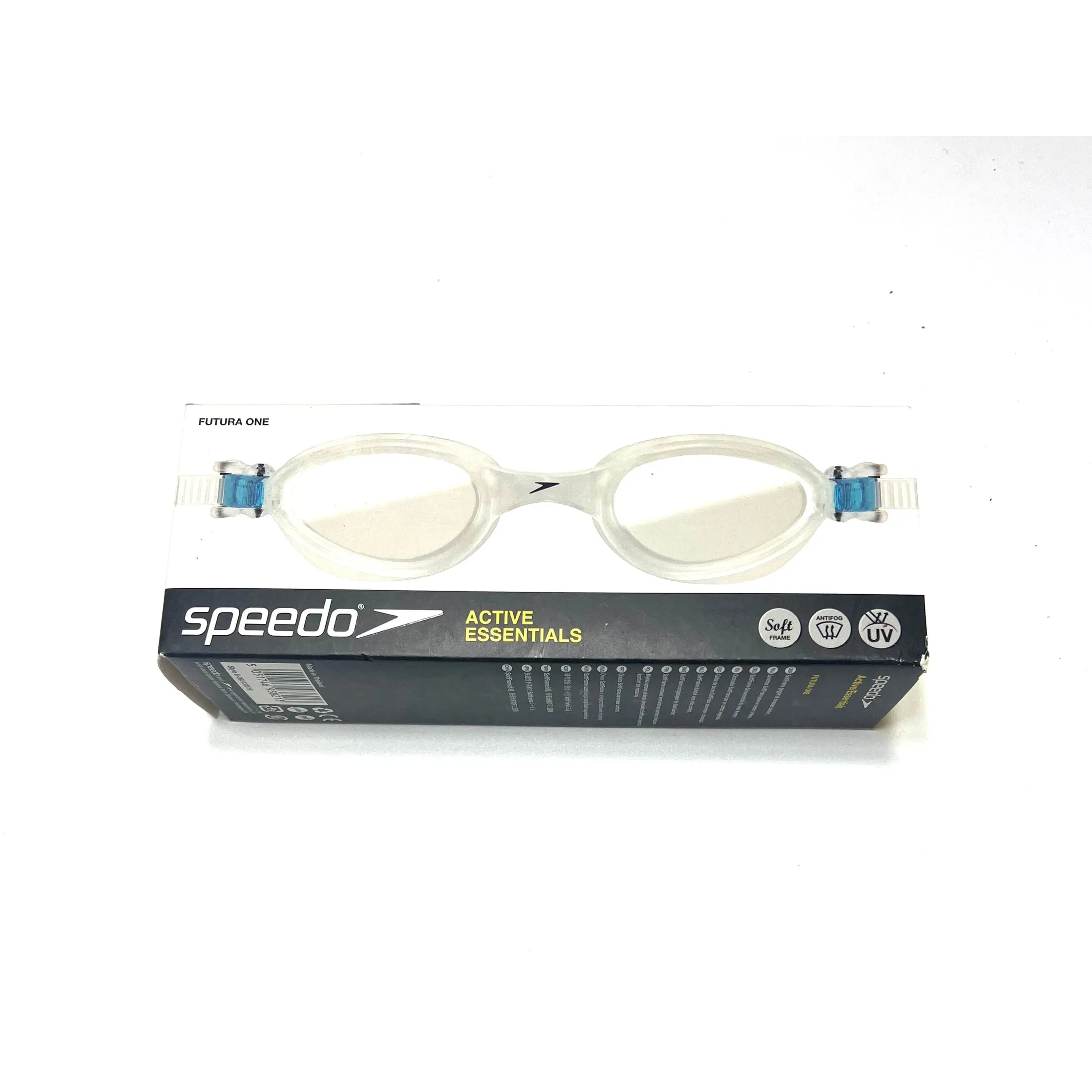 SPEEDO313011 Sports Swimming Goggles White(00) Deep Black(97)