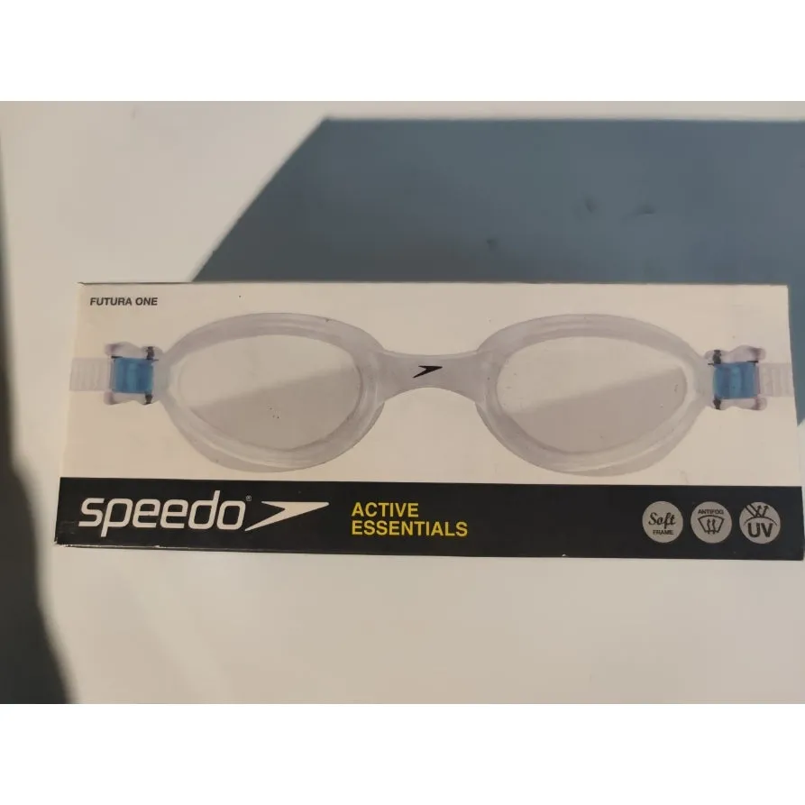 SPEEDO313011 Sports Swimming Goggles White(00) Deep Black(97)