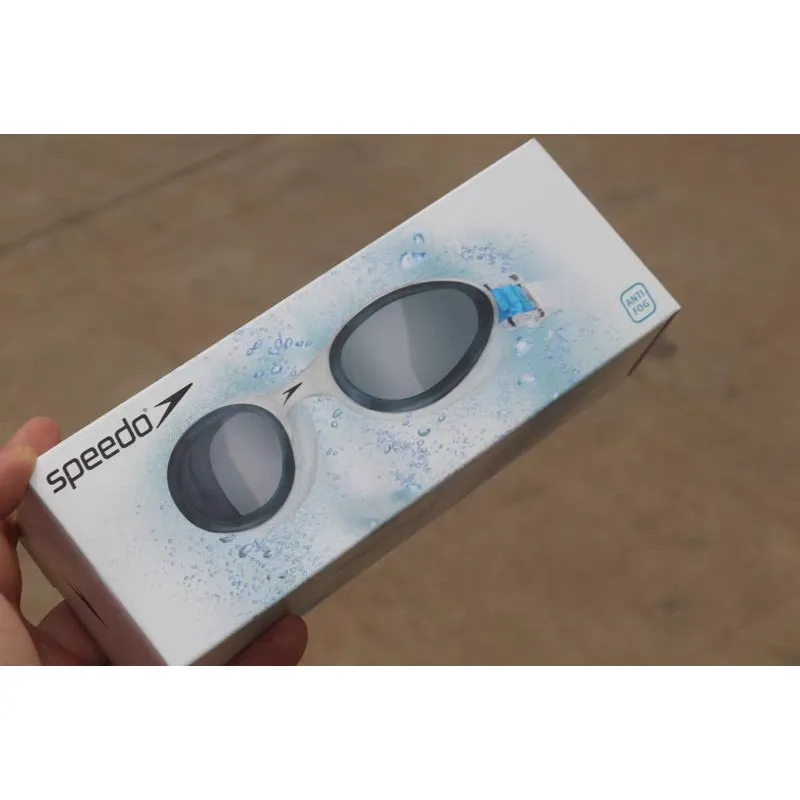 SPEEDO313011 Sports Swimming Goggles White(00) Deep Black(97)