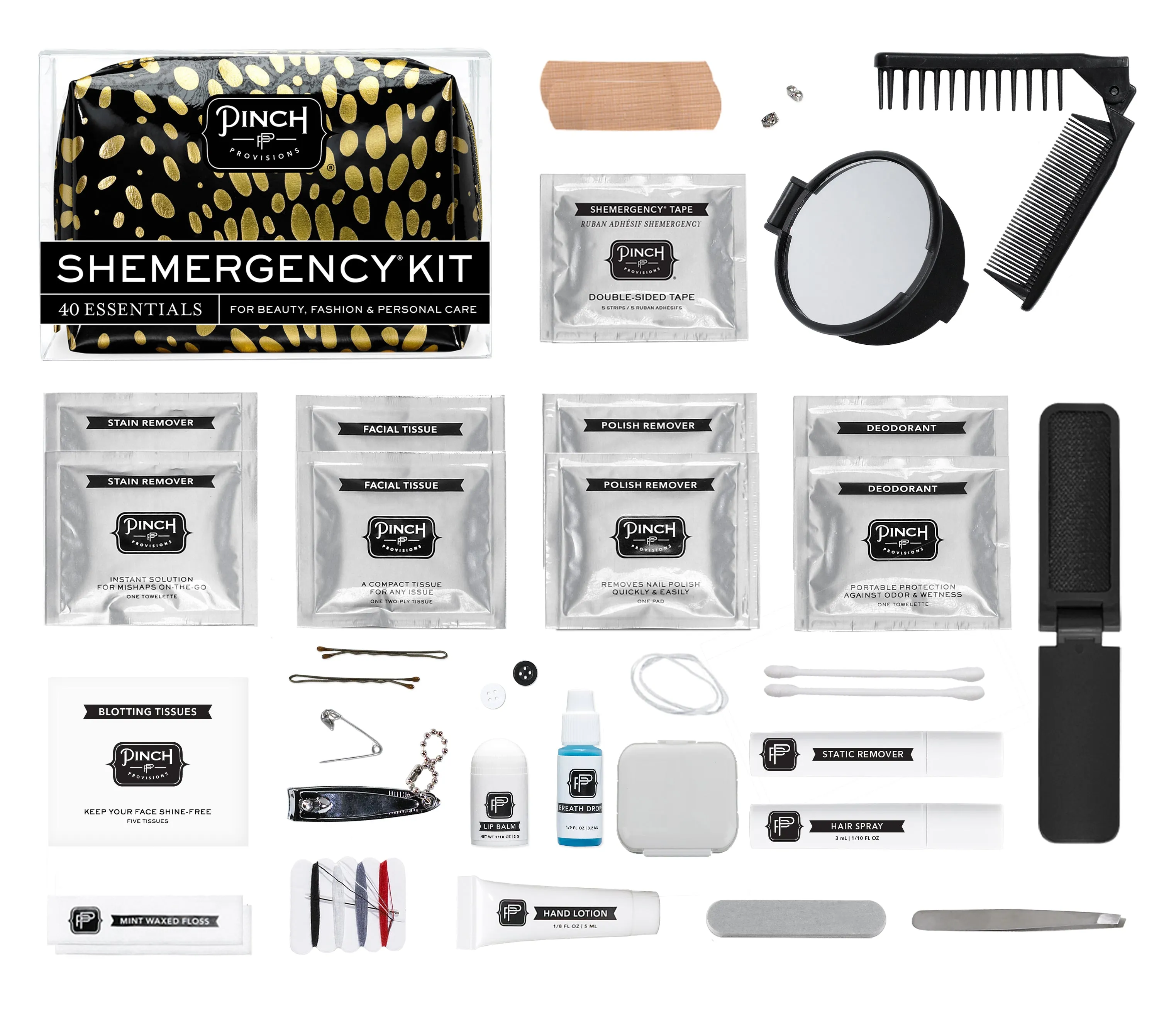 Spotted Shemergency Survival Kit