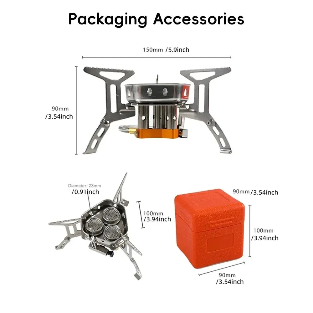 SummitFire™ 5800W Camping Gas Stove