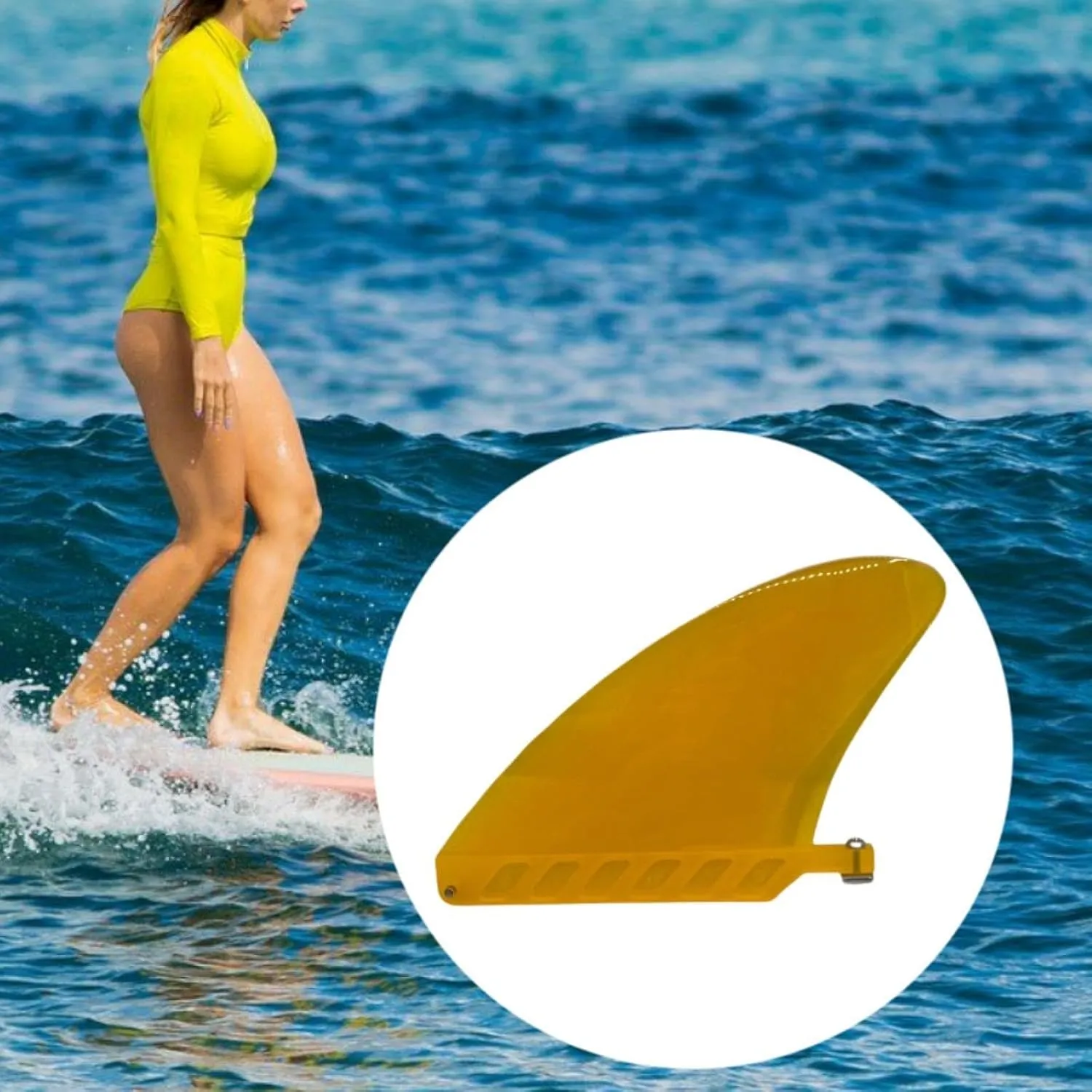 Surfboard Fin Replacement Canoe Accessories Reinforced Fins Removable Fin Inflatable Paddle Board Fin Longboard Center Fin