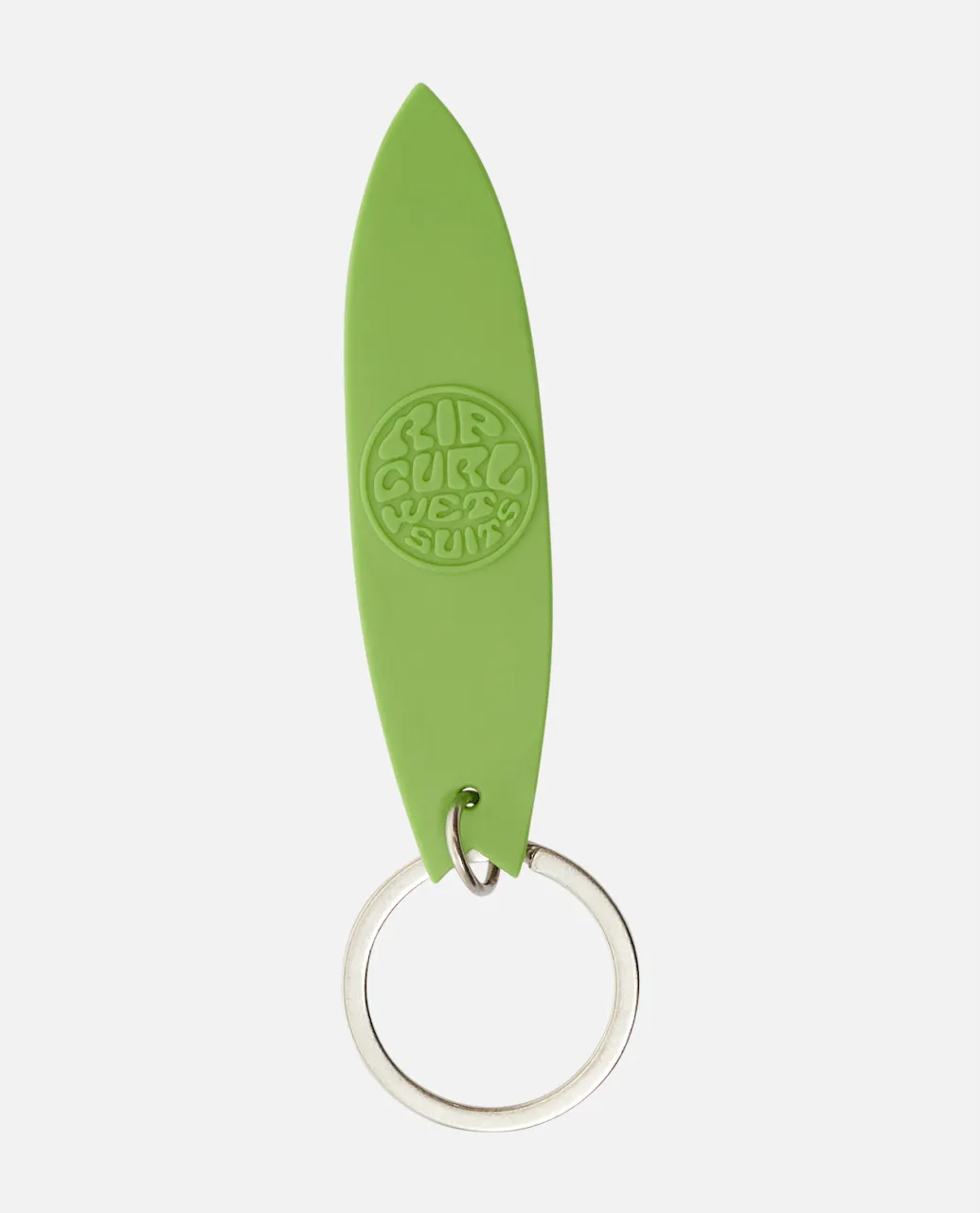 Surfboard Keyring in Green, Pink & White