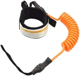 Surfboard Leash, Straight Surf Board Leg Rope, Coiled Sup Leash Leg Rope, SUP Strap for Shortboard, Longboard, Paddleboard, Compatible with Surfboard Replacement