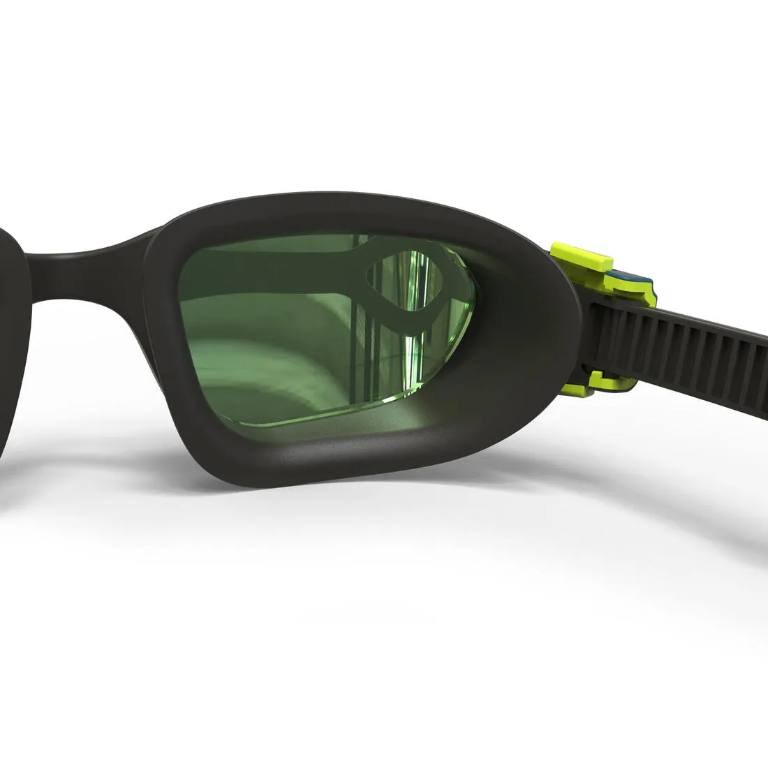 Swimming Goggles Mirrored Lenses Size L - 500 Spirit