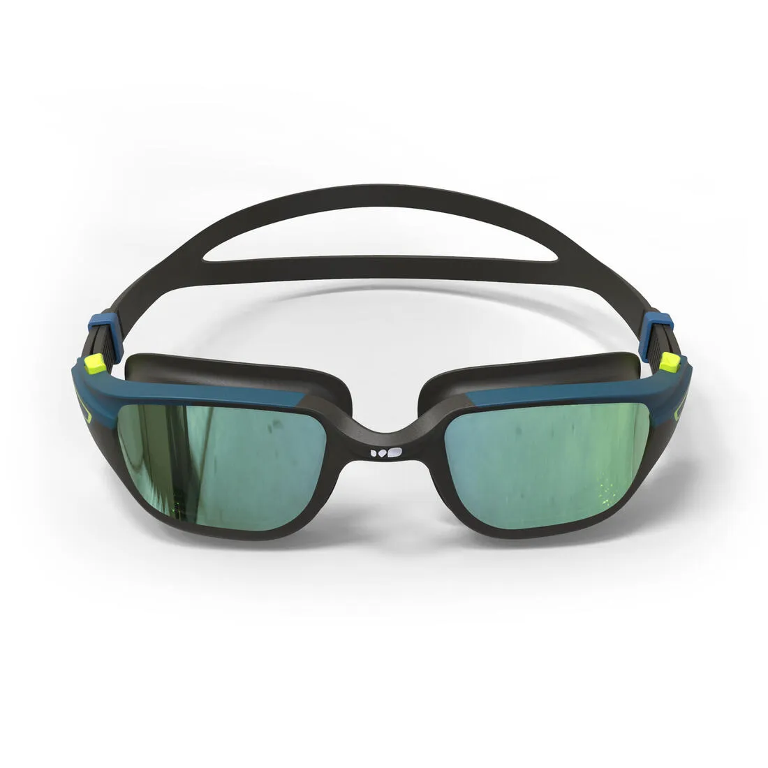Swimming Goggles Mirrored Lenses Size L - 500 Spirit