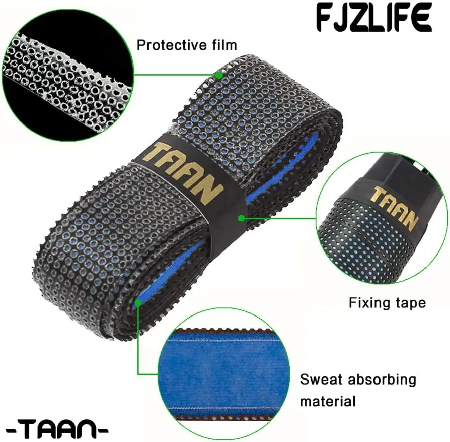 Tennis Racket Grip in The TAAN Series-Classic -Perforated Super Absorbent-Ultra Cushion Replacement Tennis