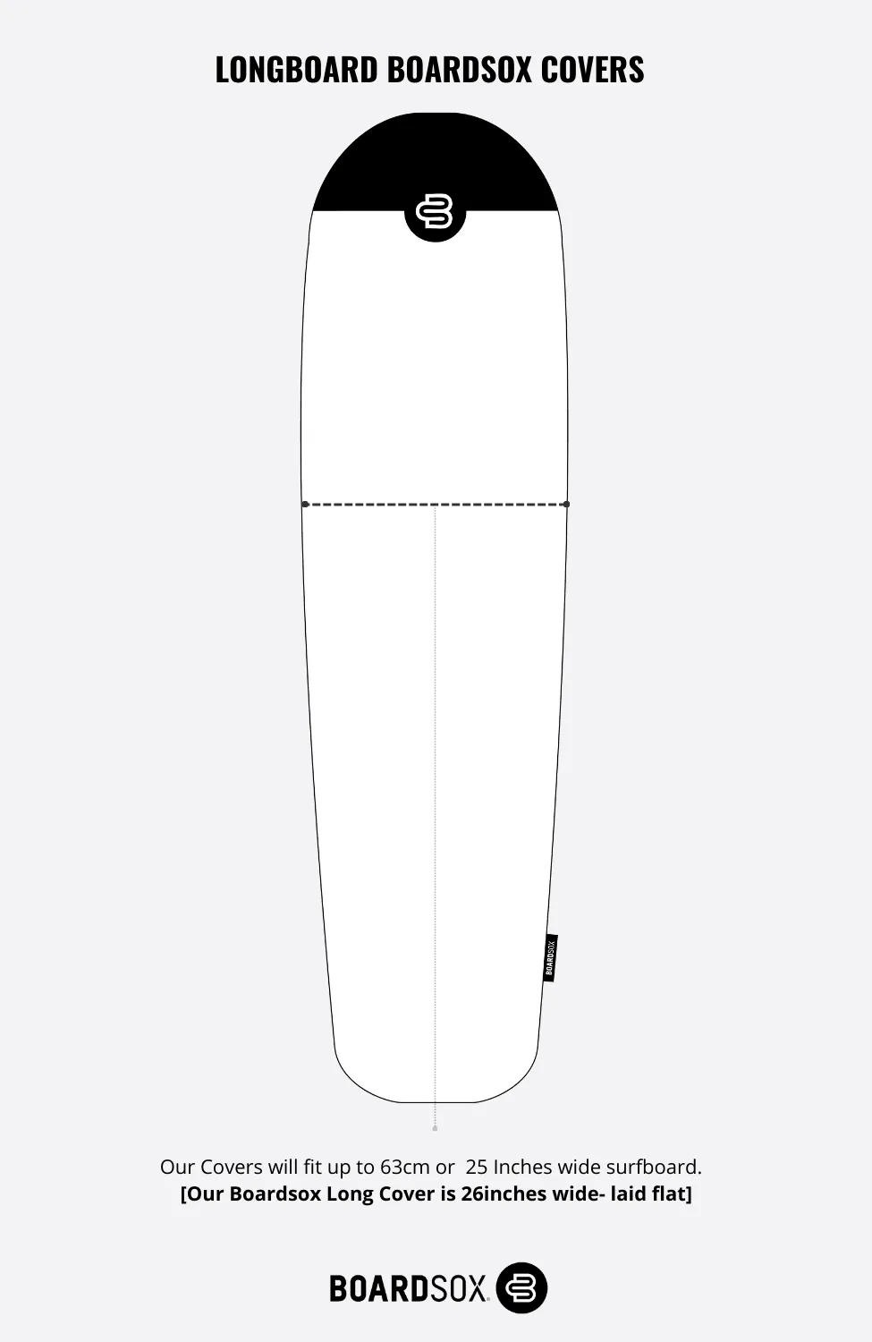 The Honu Longboard Boardsox Surf Board Cover