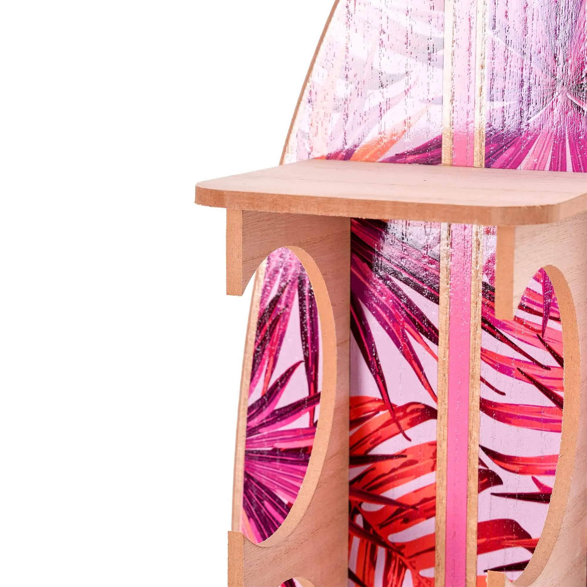 Tipsy Tropical Surfboard Wine Rack