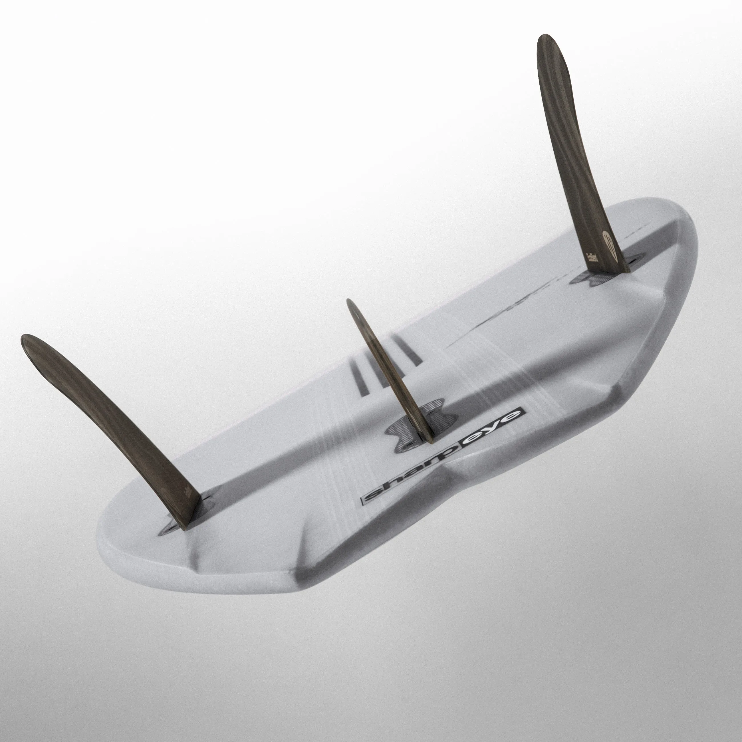 TWIN TURBO (E3 LITE) 5'10" x 20.0 X 2.5 - 31.50L, Swallow, 3x  FCS 2 Fin Boxes, Epoxy E3 - ID:926768