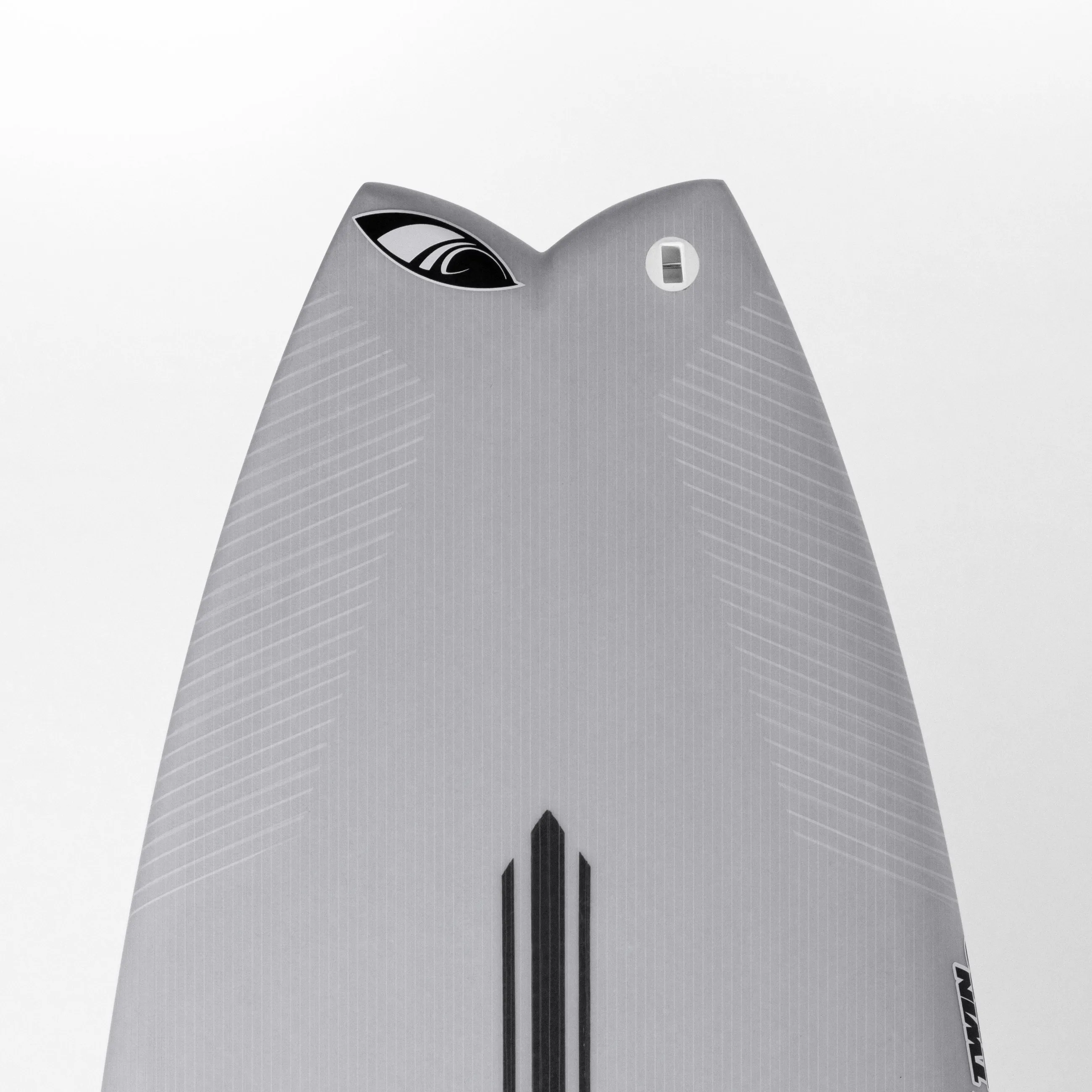 TWIN TURBO (E3 LITE) 5'10" x 20.0 X 2.5 - 31.50L, Swallow, 3x  FCS 2 Fin Boxes, Epoxy E3 - ID:926768