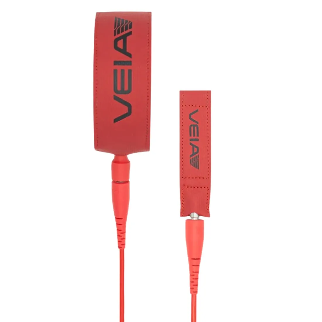 Veia 6Ft JJF Pro Comp 5mm Surfboard Leash - Red