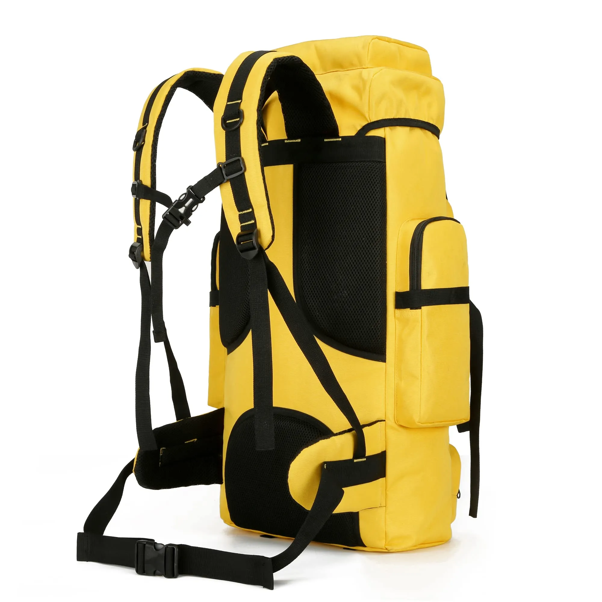 W WINTMING Hiking Backpack for Men 70L Camping Backpack Military Rucksack Molle 3 Days Assault Pack for Climbing