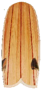 Wood Surfboard Kit - 6'0" MidFish