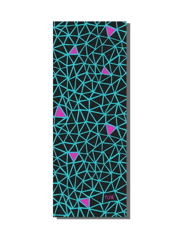 Yoga Mat | 6mm Thick | Black | Non-Slip | Eco Friendly | Yune Yoga | Nakata