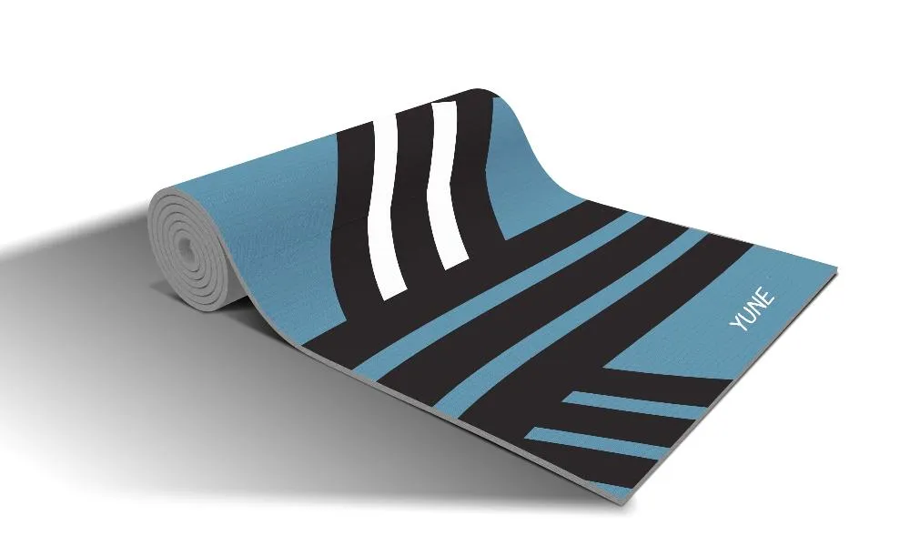 Yoga Mat | 6mm Thick | Blue | Non-Slip | Eco Friendly | Yune Yoga | KR36