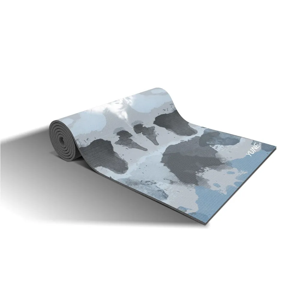 Yoga Mat | 6mm Thick | Blue | Non-Slip | Eco Friendly | Yune Yoga | Larch