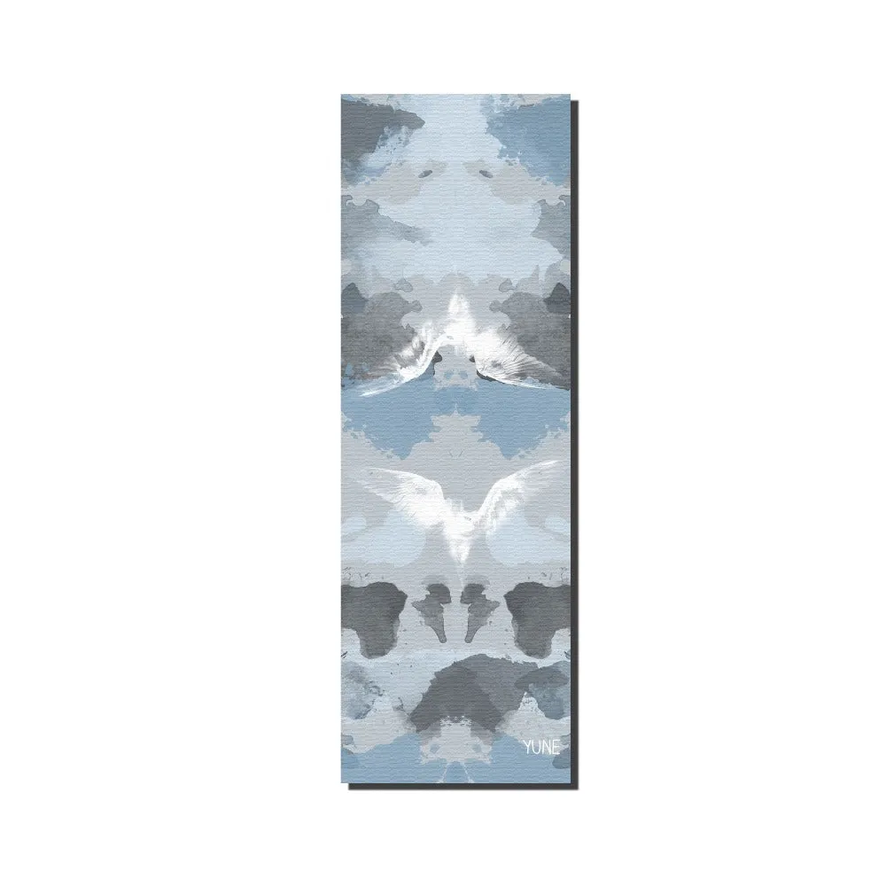 Yoga Mat | 6mm Thick | Blue | Non-Slip | Eco Friendly | Yune Yoga | Larch