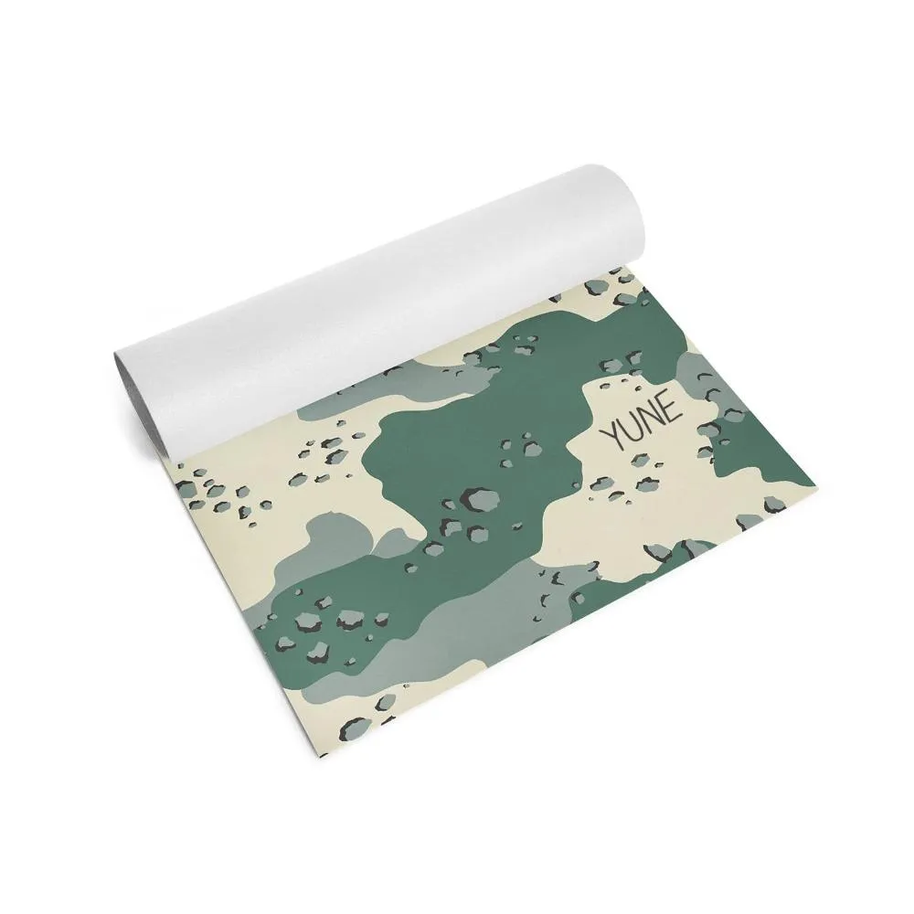 Yoga Mat | 6mm Thick | Camo | Non-Slip | Eco Friendly | Yune Yoga | Camo 2