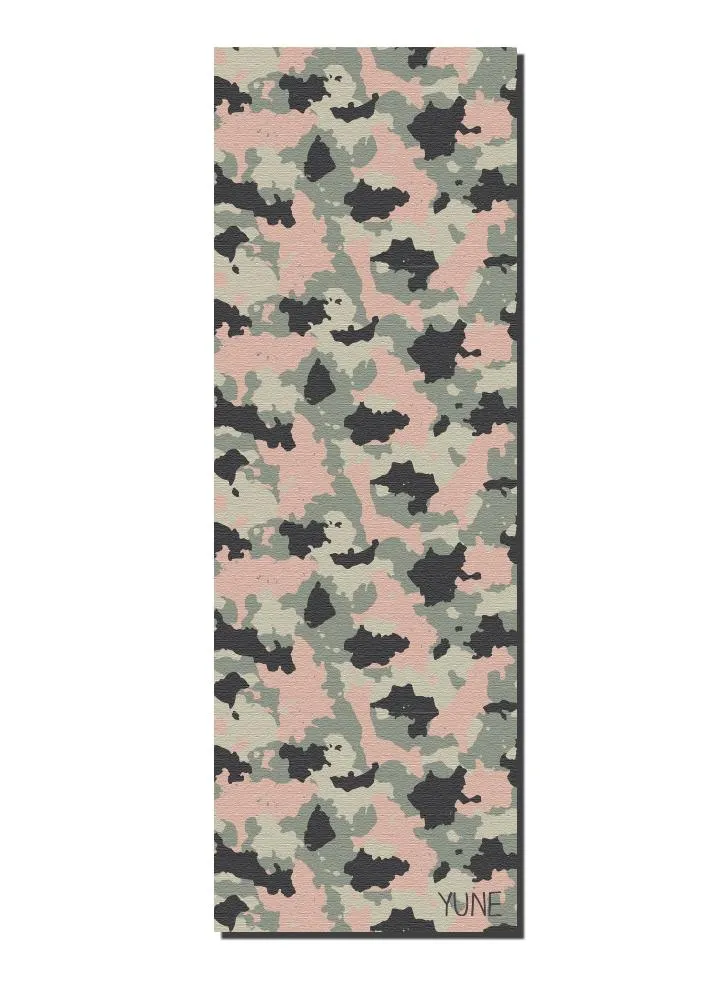 Yoga Mat | 6mm Thick | Camo | Non-Slip | Eco Friendly | Yune Yoga | Camo 4