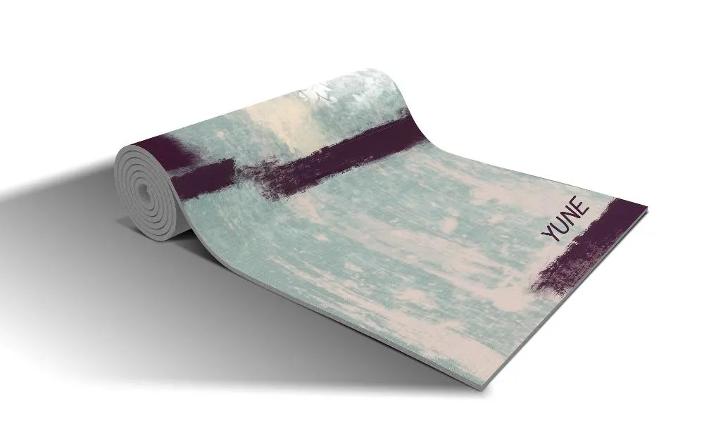 Yoga Mat | 6mm Thick | Green | Non-Slip | Eco Friendly | Yune Yoga | Virgo