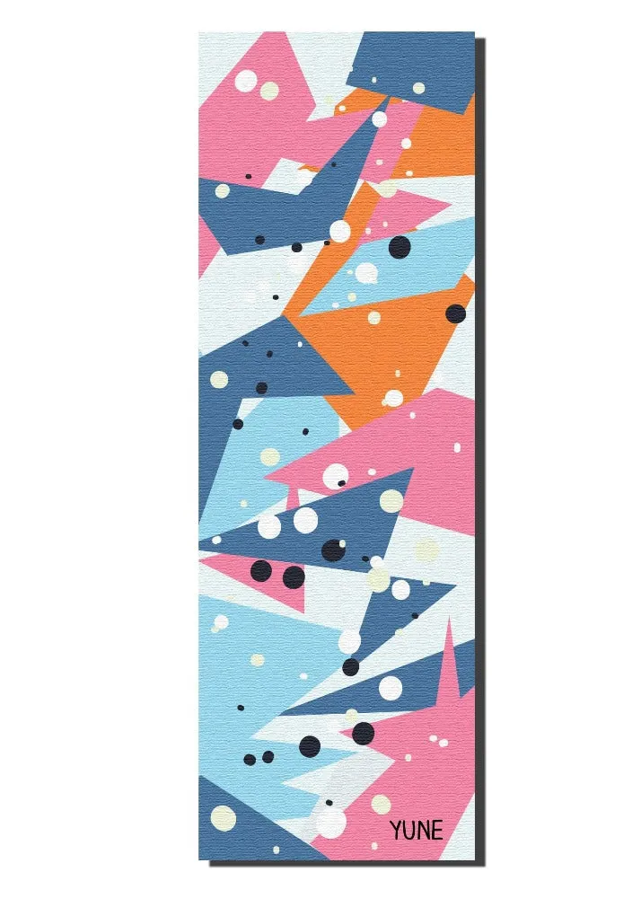 Yoga Mat | 6mm Thick | Multicolor | Non-Slip | Eco Friendly | Yune Yoga | Diorite