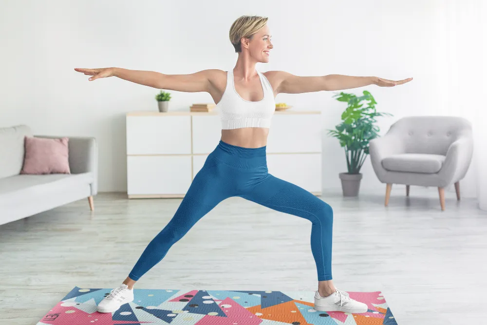 Yoga Mat | 6mm Thick | Multicolor | Non-Slip | Eco Friendly | Yune Yoga | Diorite