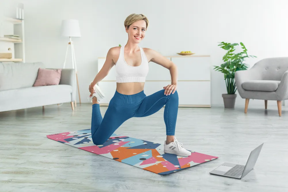 Yoga Mat | 6mm Thick | Multicolor | Non-Slip | Eco Friendly | Yune Yoga | Diorite