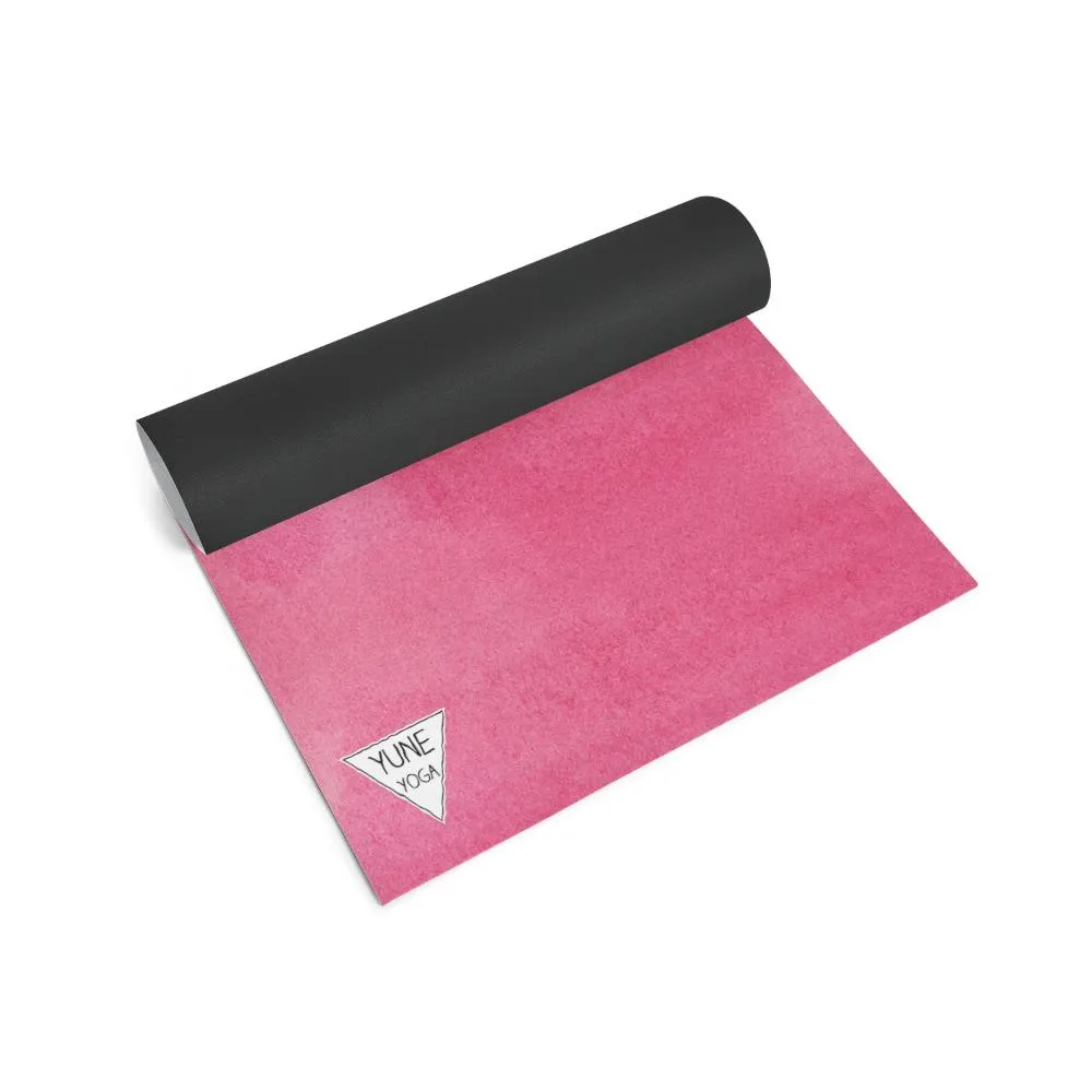Yoga Mat | 6mm Thick | Pink | Non-Slip | Eco Friendly | Yune Yoga | Apollo